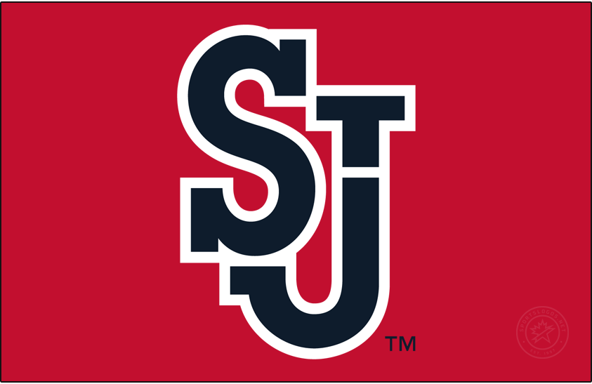 St. John's Red Storm 2015-Pres Alt on Dark Logo v2 iron on transfers for clothing